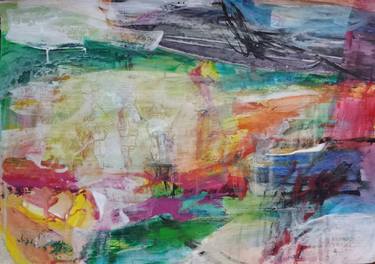 Print of Abstract Expressionism Abstract Paintings by Florina Breazu