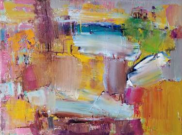 Original Abstract Paintings by Florina Breazu