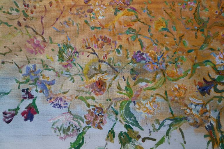Original Fine Art Floral Painting by Florina Breazu