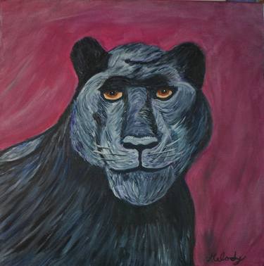 Original Expressionism Animal Paintings by Melody Anchietta