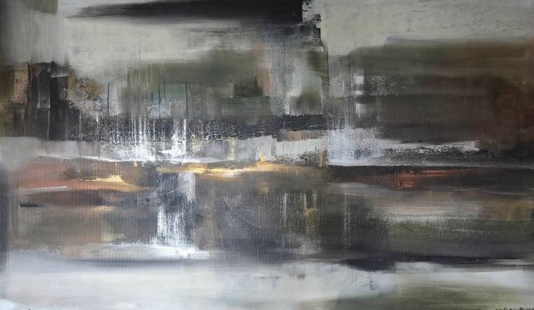 Original Abstract Painting by Egle Karlonaite | Abstract Art on Canvas | What If Perfect Exist