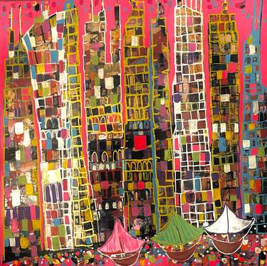 Print of Cities Drawings by Elizabeth HAMILL