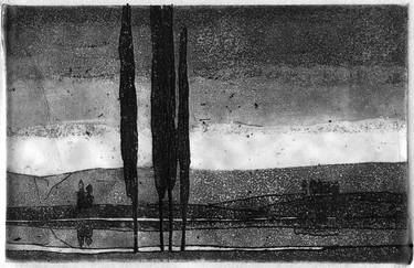 Print of Landscape Printmaking by Dmytro Stadnychenko