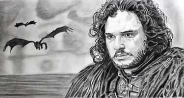 Jon Snow (Kitt Harrington), Game of thrones thumb