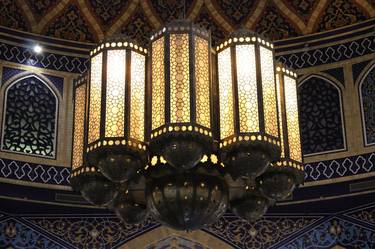 light ornament on Islamic design thumb