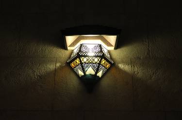 beautiful design lantern on wall thumb
