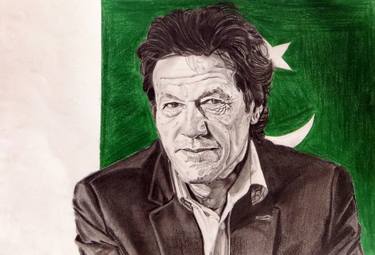 Imran Khan realistic sketch thumb