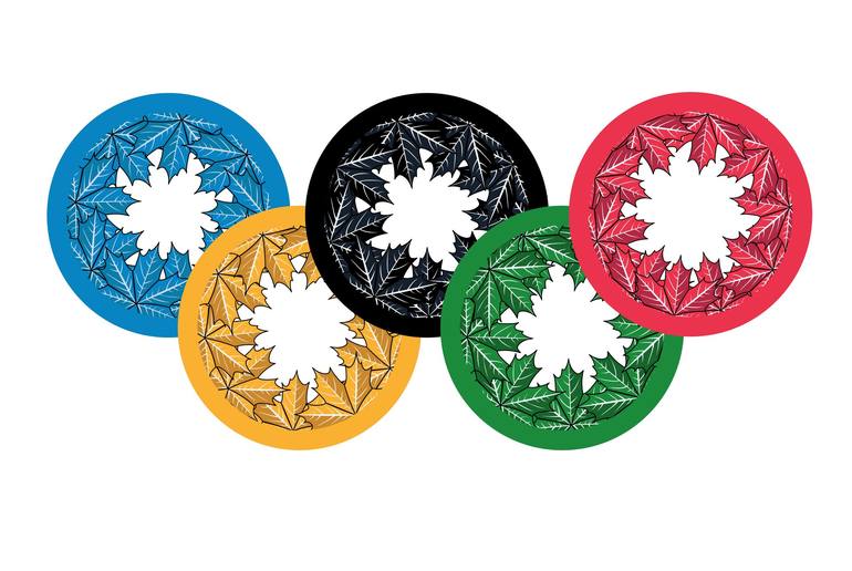 Green Economy Art Series 2 “Olympics logo” - Print