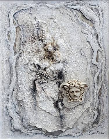 Original Conceptual Abstract Mixed Media by Sana Shaw