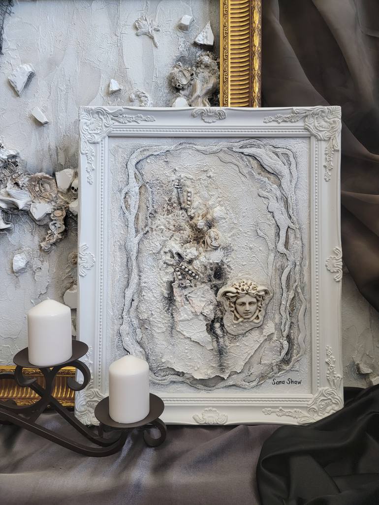 Original Contemporary Abstract Mixed Media by Sana Shaw