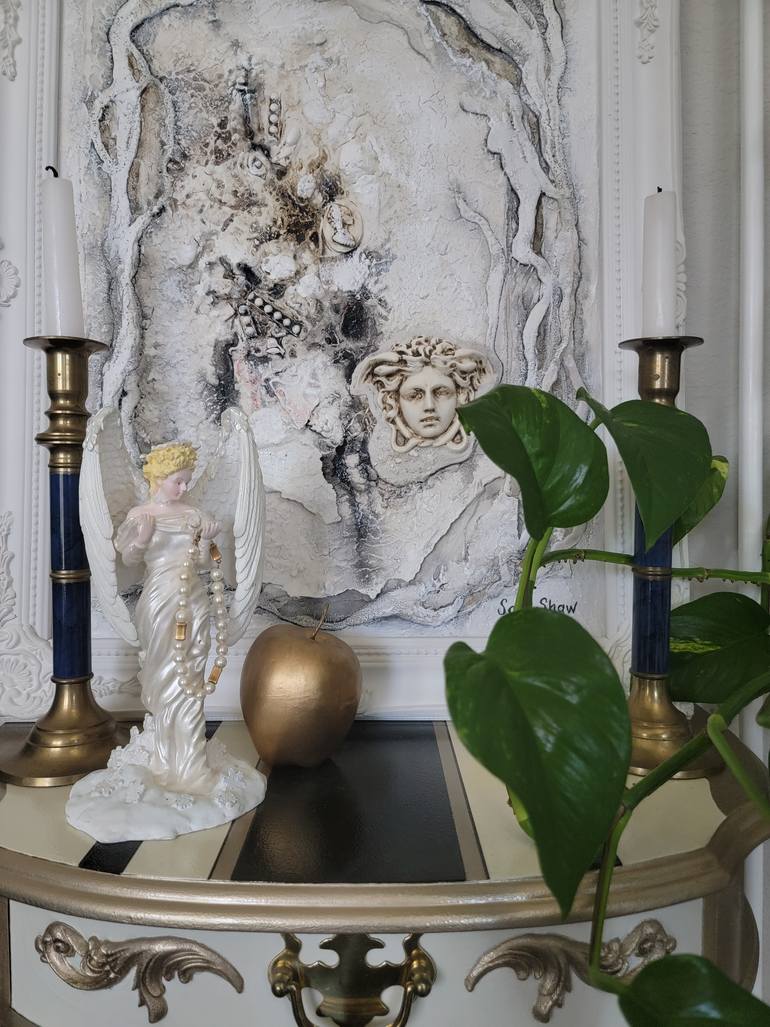 Original Contemporary Abstract Mixed Media by Sana Shaw