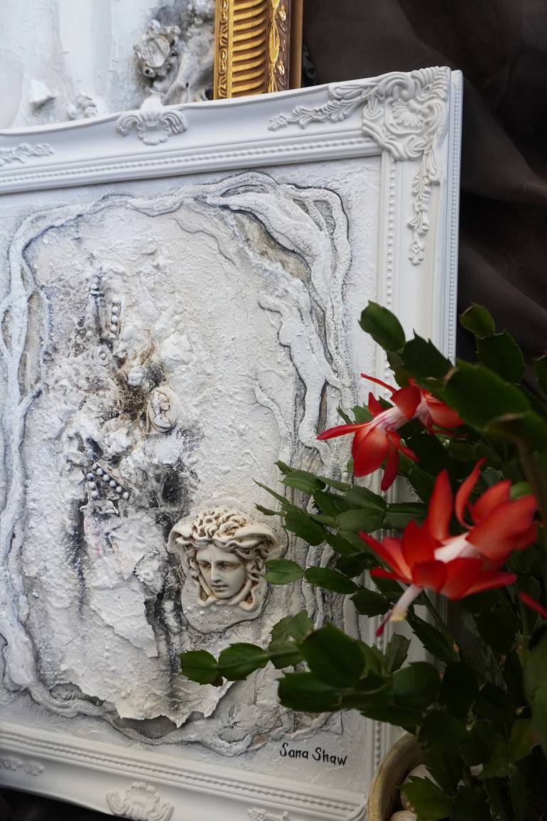 Original Contemporary Abstract Mixed Media by Sana Shaw