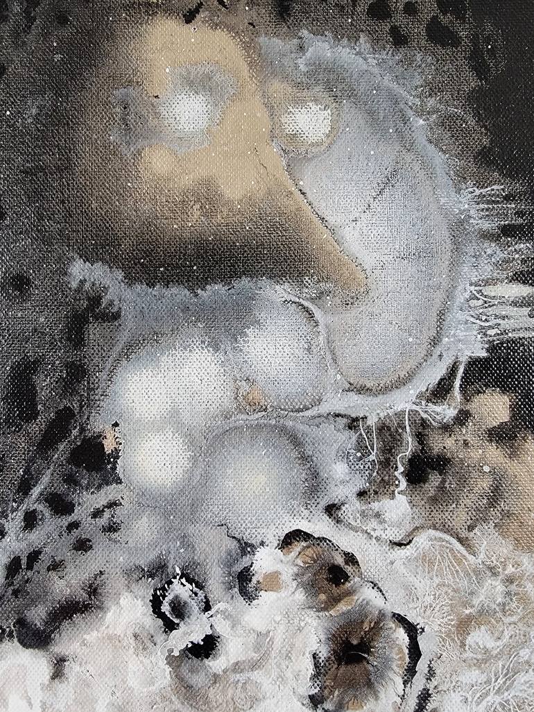 Original Fine Art Science/Technology Painting by Sana Shaw