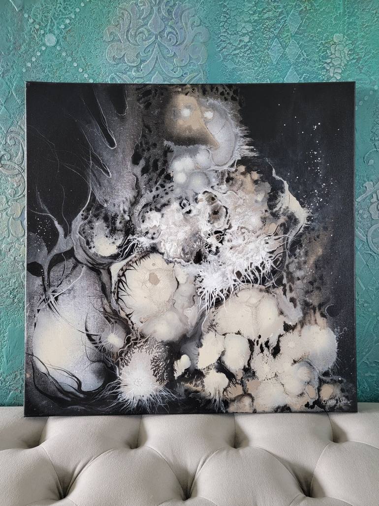 Original Fine Art Science/Technology Painting by Sana Shaw