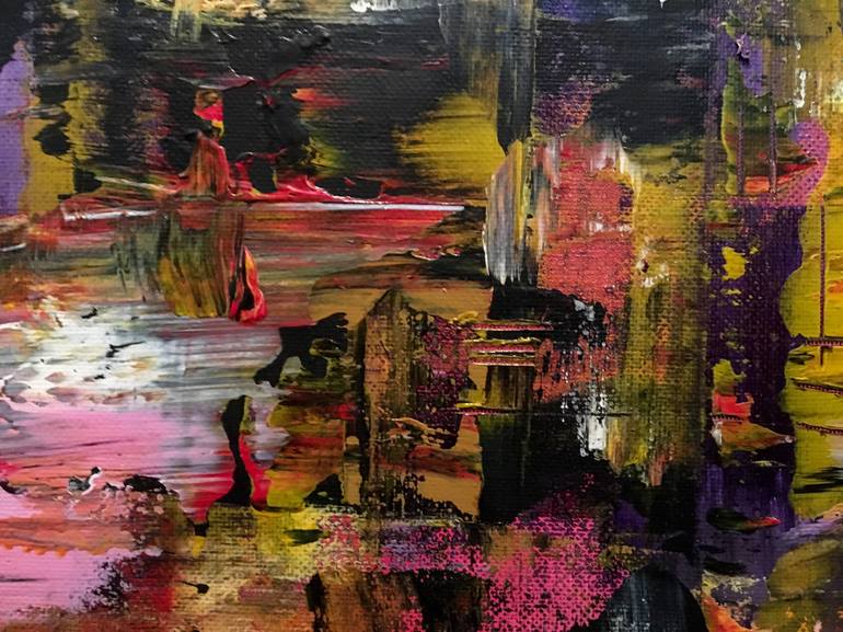 Original Abstract Painting by M G