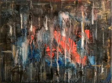 Original Abstract Painting by M G