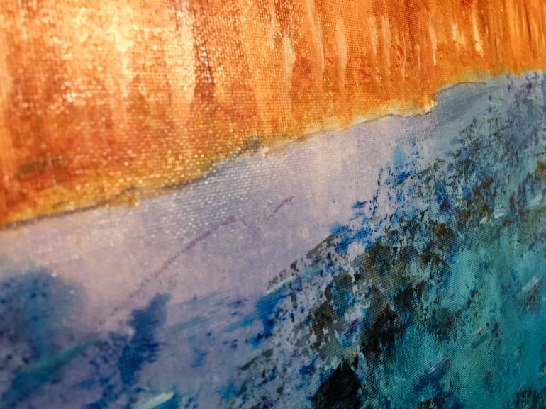 Original Abstract Landscape Painting by M G