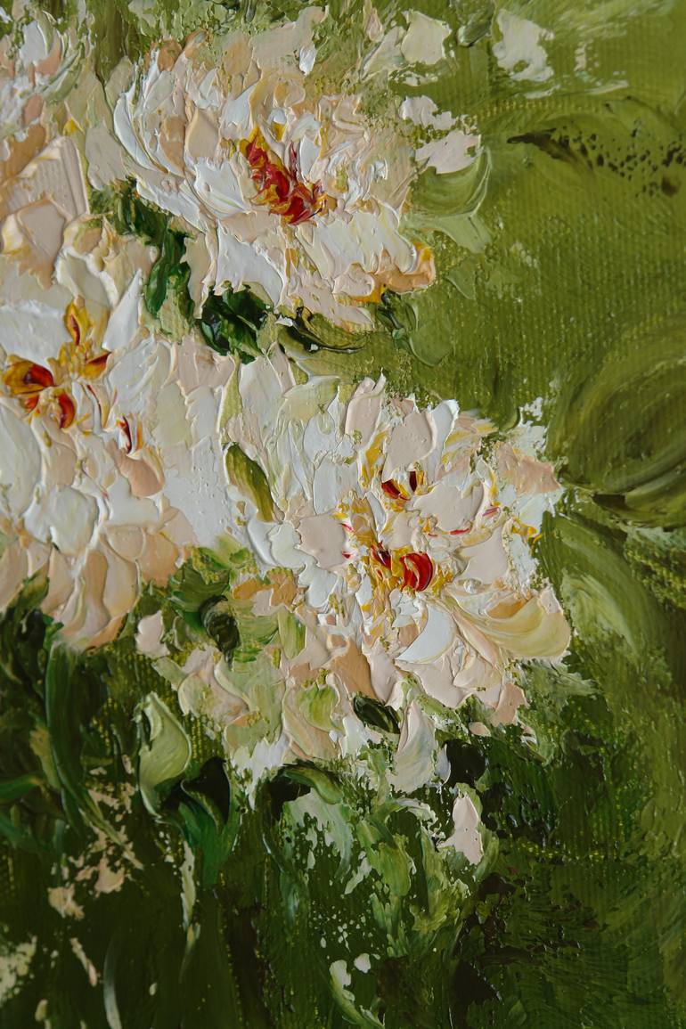 Original Fine Art Floral Painting by Iryna Khmelevska