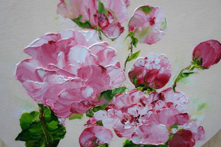 Original Fine Art Floral Painting by Iryna Khmelevska