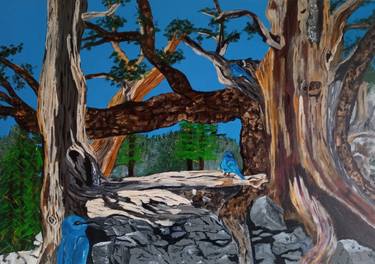 Original Tree Paintings by Corinne Hamer