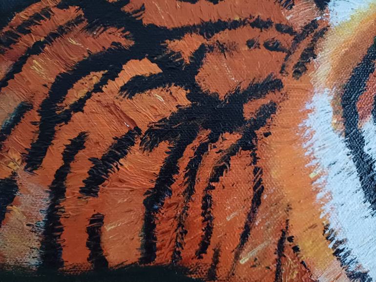 Original Photorealism Animal Painting by Corinne Hamer