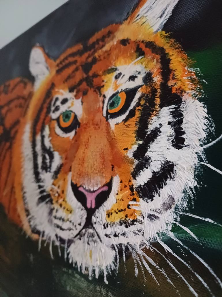 Original Photorealism Animal Painting by Corinne Hamer