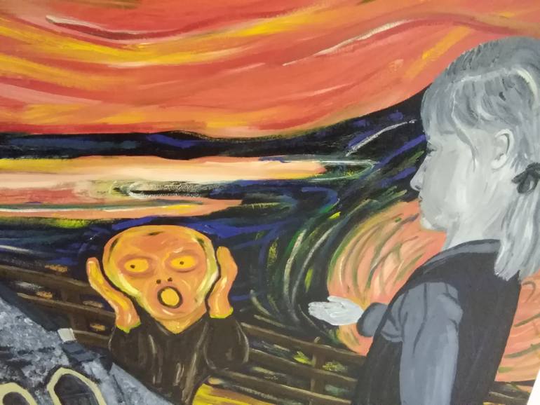 Original Other People Painting by Corinne Hamer