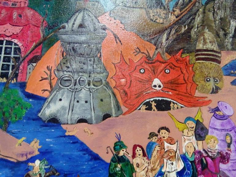 Original Other Religion Painting by Corinne Hamer