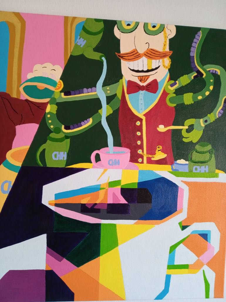 Original Modern Food & Drink Painting by Corinne Hamer