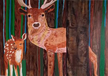 Original Animal Paintings by Corinne Hamer