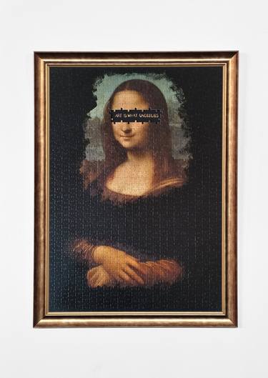 Gioconda without her gaze (From the series "Art Is...") thumb