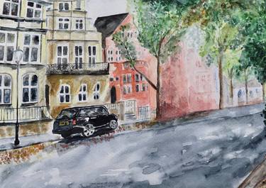 Print of Fine Art Architecture Paintings by Emmanuelle C
