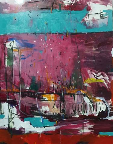 Original Abstract Paintings by Danel Gravett