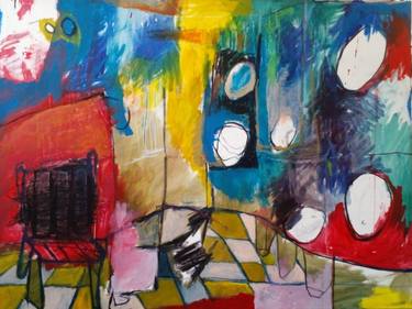 Original Abstract Expressionism Abstract Paintings by Danel Gravett