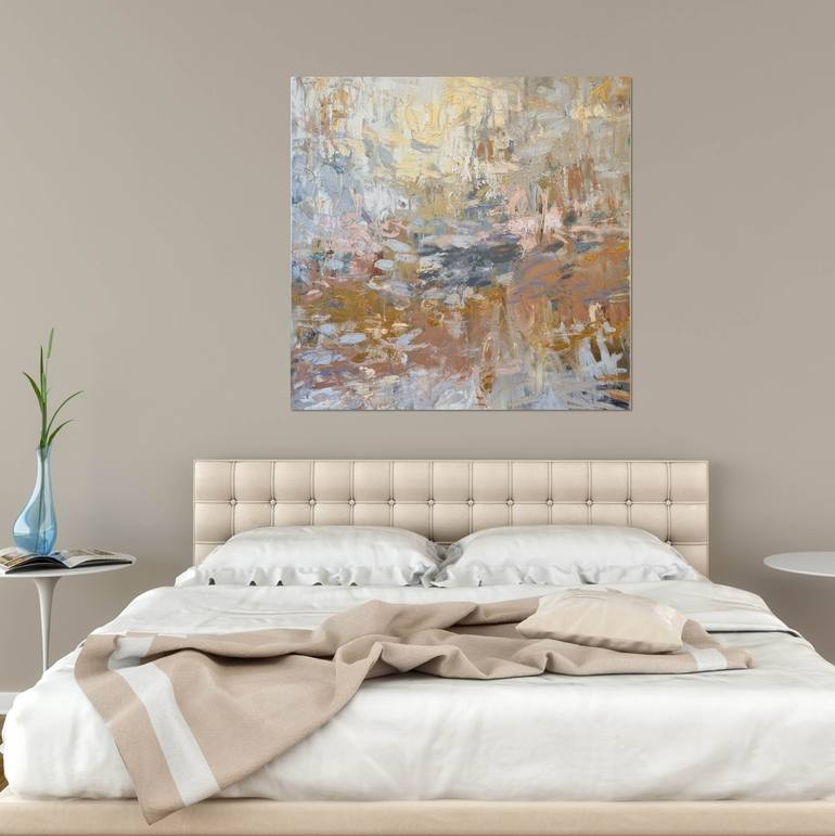 Original Abstract Expressionism Nature Painting by Andrea Edwards