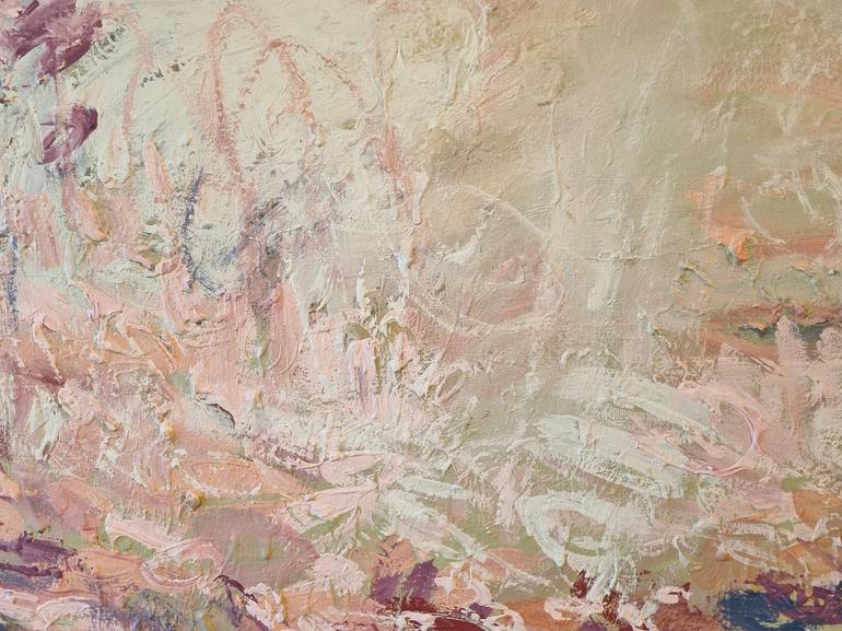 Original Abstract Expressionism Floral Painting by Andrea Edwards