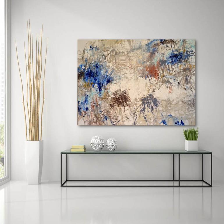 Original Abstract Expressionism Abstract Painting by Andrea Edwards