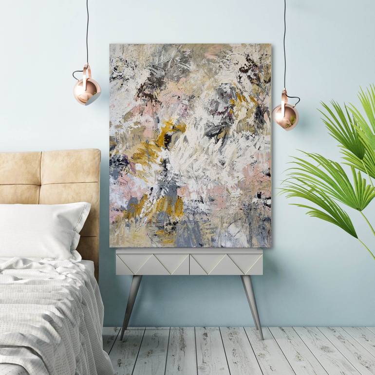 Original Abstract Expressionism Nature Painting by Andrea Edwards