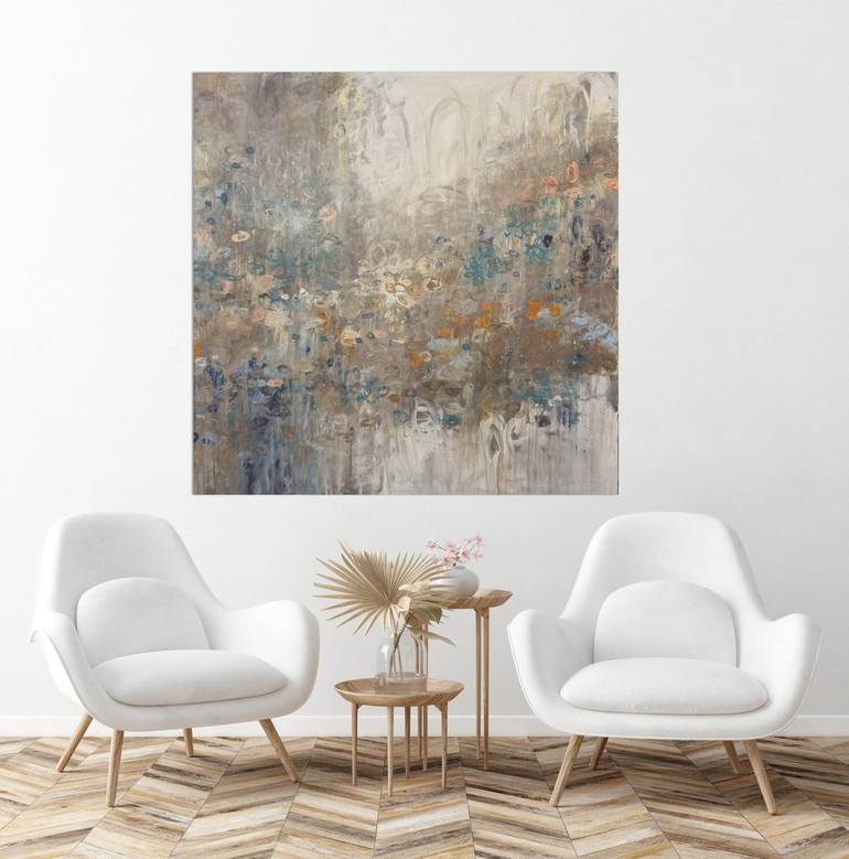 Original Abstract Expressionism Nature Painting by Andrea Edwards