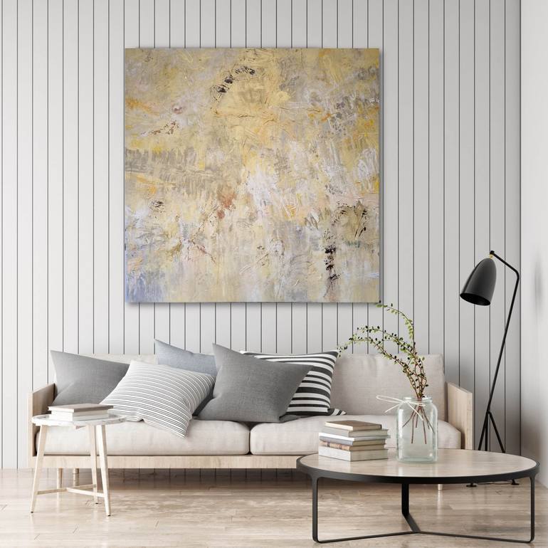 Original Abstract Expressionism Landscape Painting by Andrea Edwards