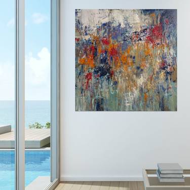 Original Abstract Expressionism Nature Paintings by Andrea Edwards