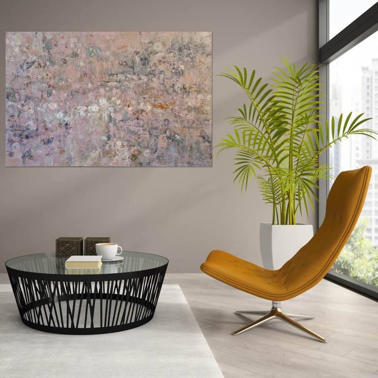 Original Abstract Expressionism Landscape Painting by Andrea Edwards