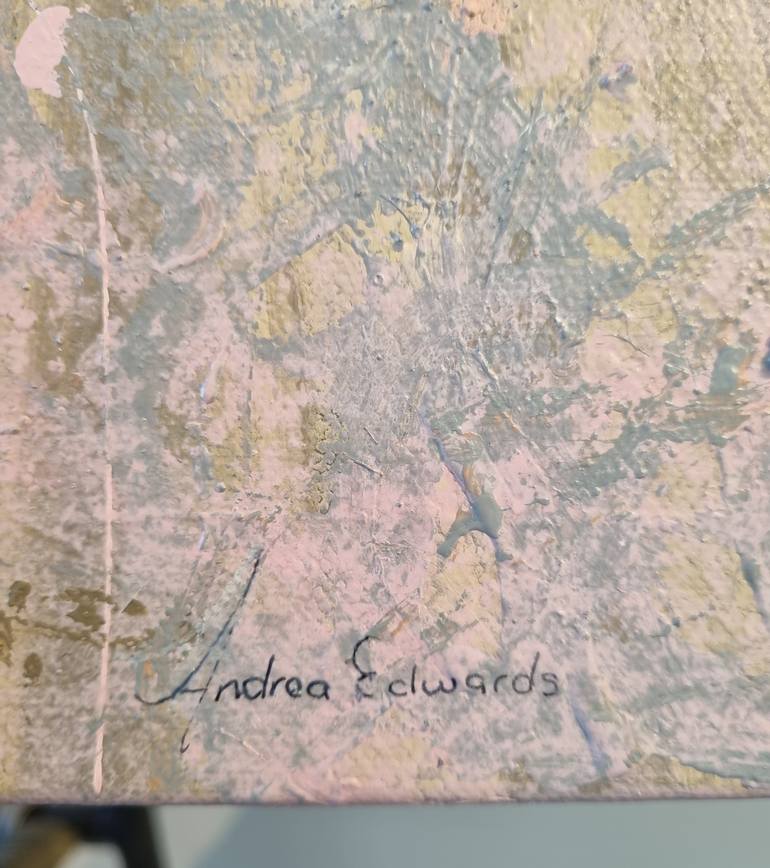 Original Abstract Expressionism Landscape Painting by Andrea Edwards