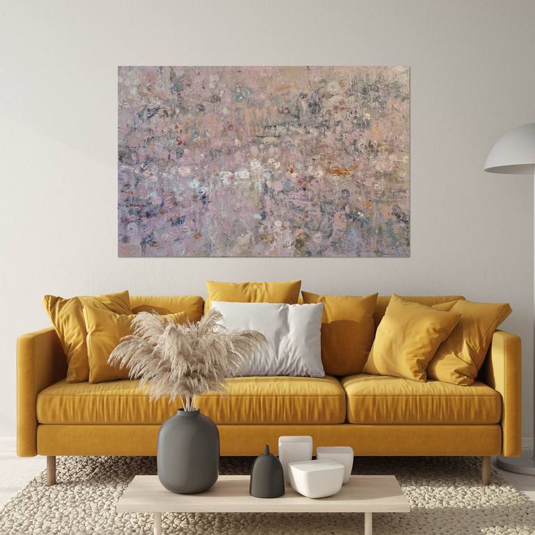 Original Abstract Expressionism Landscape Painting by Andrea Edwards