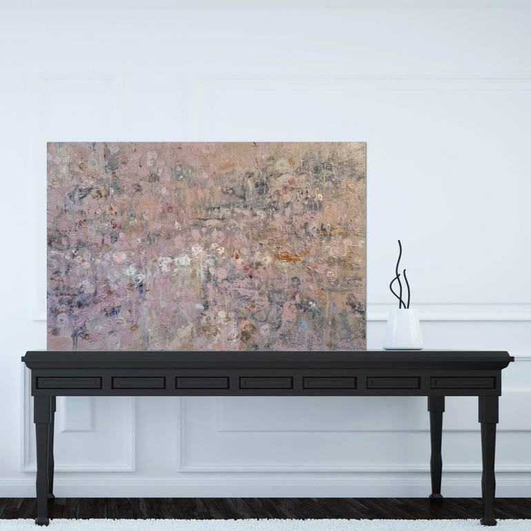 Original Abstract Expressionism Landscape Painting by Andrea Edwards
