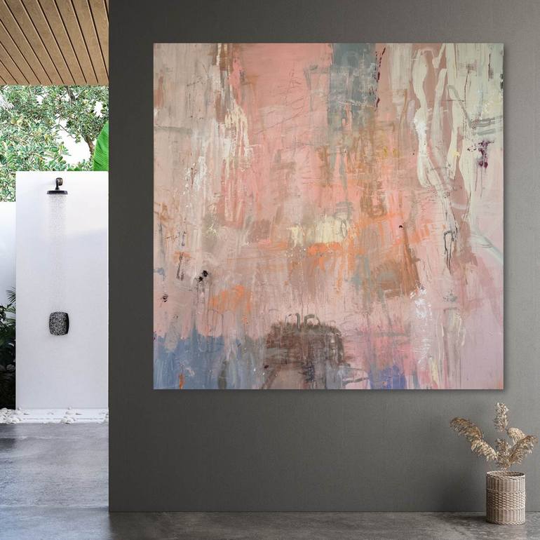 Original Abstract Expressionism Nature Painting by Andrea Edwards
