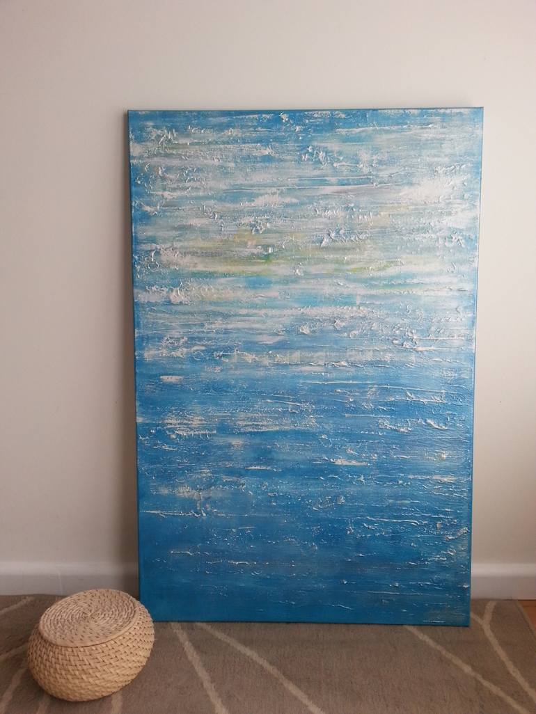 Original Abstract Expressionism Abstract Painting by Andrea Edwards