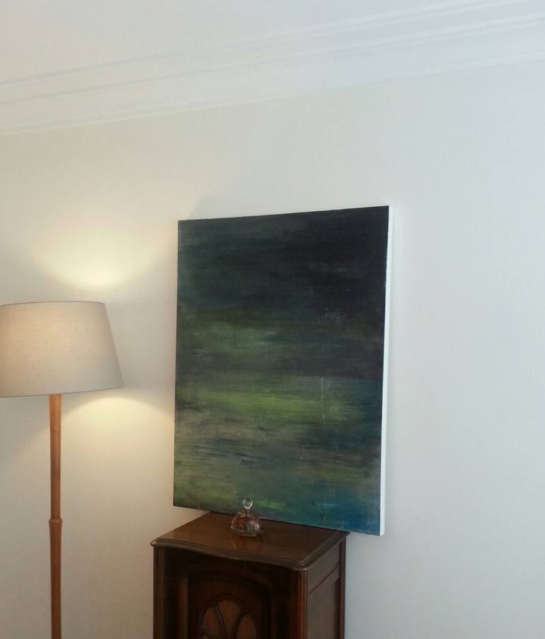 Original Abstract Expressionism Abstract Painting by Andrea Edwards