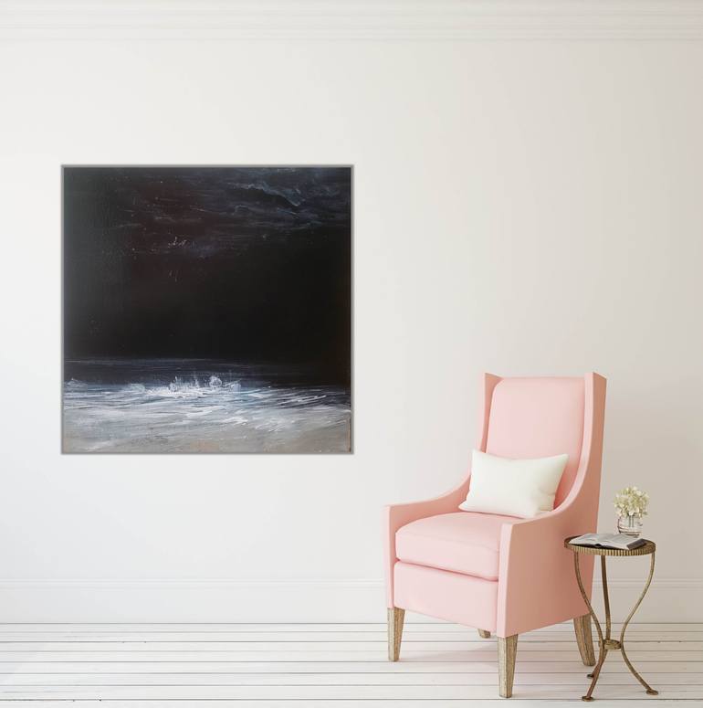 Original Abstract Expressionism Nature Painting by Andrea Edwards