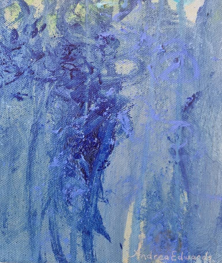 Original Abstract Botanic Painting by Andrea Edwards